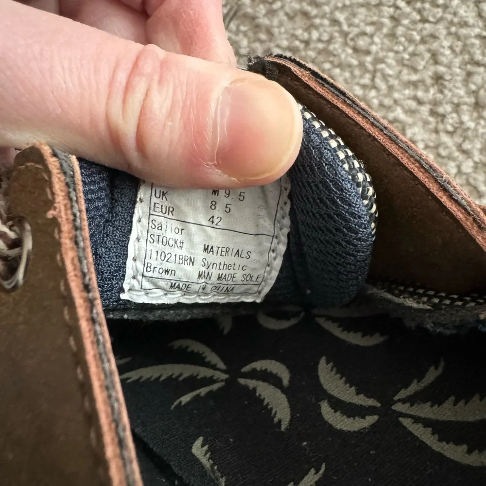 Island surf company boat shoes